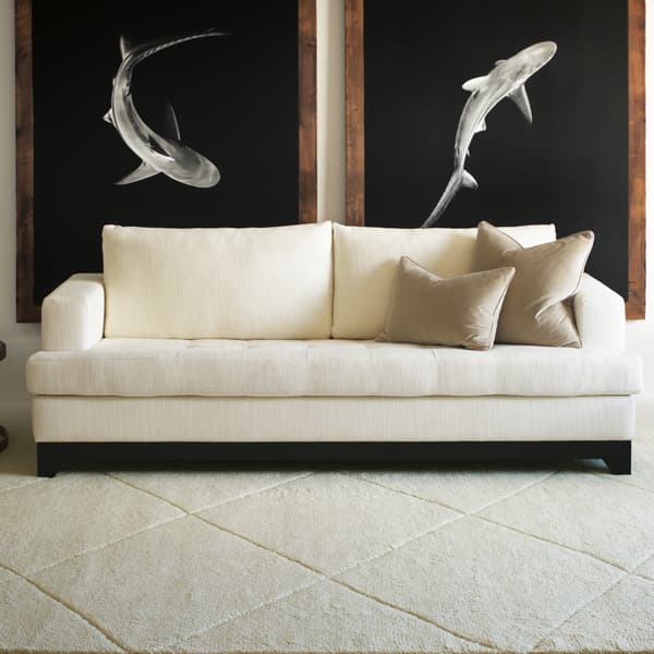 Tapis naturel contemporain Mogul | Andrew Martin - vue de détail | REMO-HOME