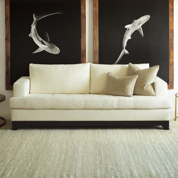 Tapis naturel contemporain Traverse Natural | Andrew Martin - vue de détail | REMO-HOME