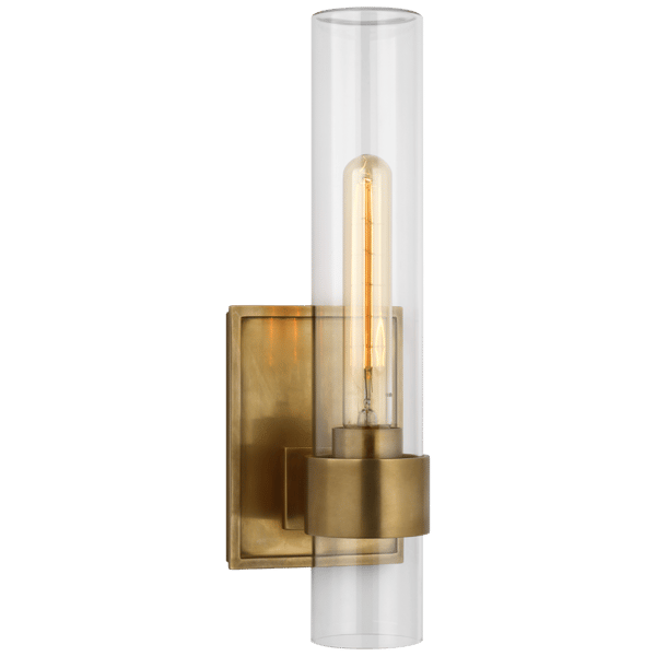 Applique murale Presidio Outdoor Brass Finition antique | Andrew Ma... - vue principale | REMO-HOME