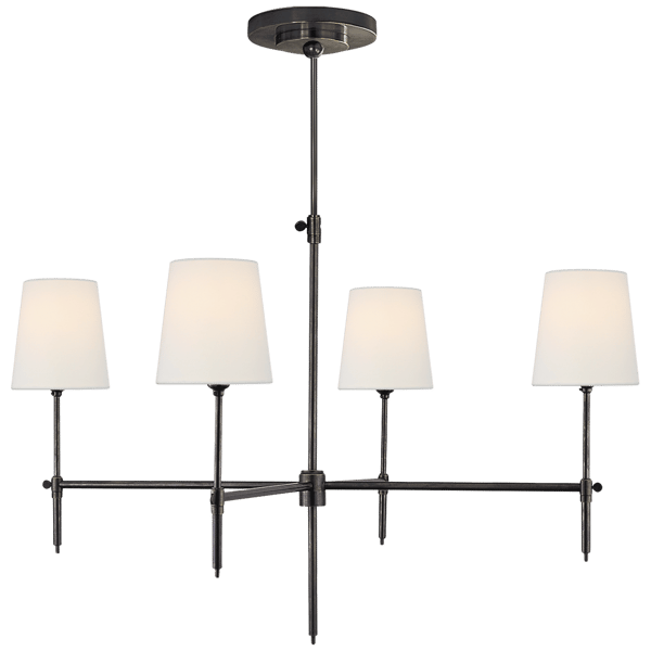Plafonnier Bryant Chandelier Bronze | Andrew Martin - vue principale | REMO-HOME