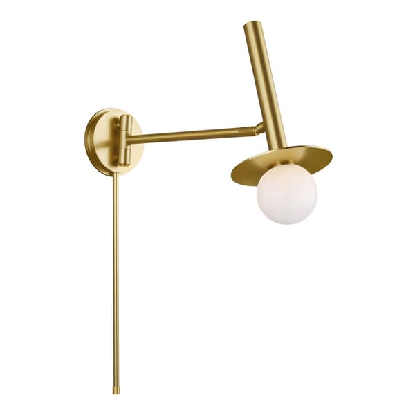 Applique murale Nodes Pivot Brass | Andrew Martin - vue principale | REMO-HOME