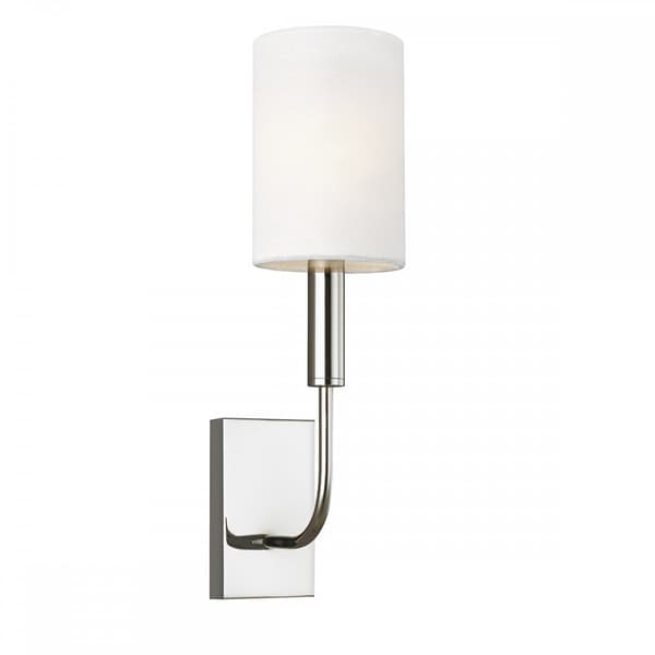 Applique murale Brianna Single Nickel | Andrew Martin - vue principale | REMO-HOME