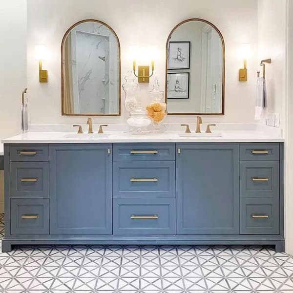 Applique murale Brianna Double Brass | Andrew Martin - vue de détail | REMO-HOME