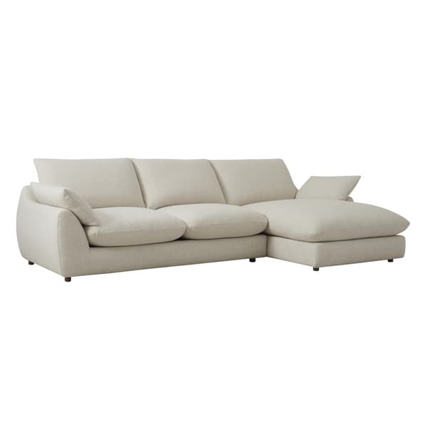 Canapé Fulton Linen Natural Corner | Andrew Martin - vue principale | REMO-HOME