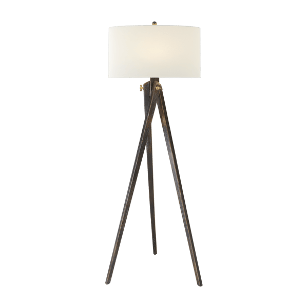 Lampadaire Tripod Tudor Brown | Andrew Martin - vue principale | REMO-HOME