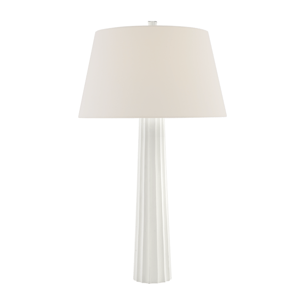 Lampe de table Fluted Spire White | Andrew Martin - vue principale | REMO-HOME