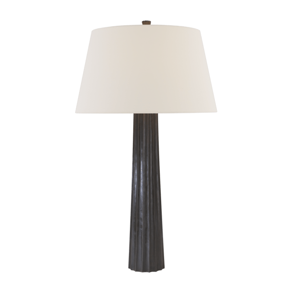 Lampe de table Fluted Spire Iron | Andrew Martin - vue principale | REMO-HOME