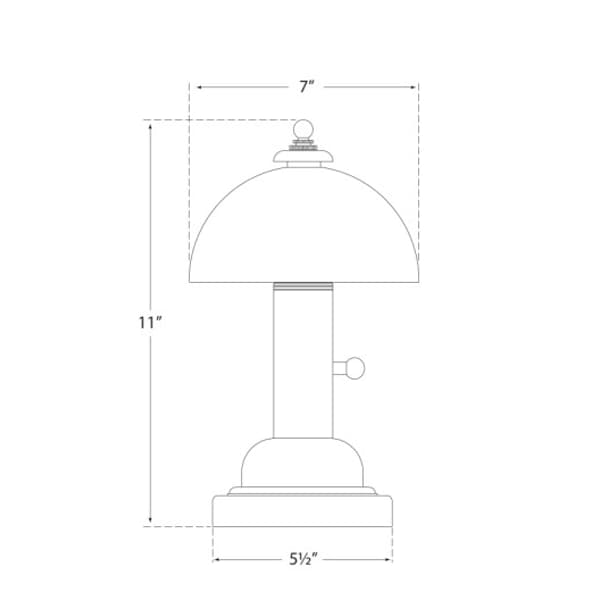 Lampe de table Totie Nickel Lamp | Andrew Martin - vue de détail | REMO-HOME