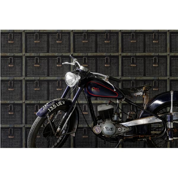 Papier peint Basket Steel | Andrew Martin - vue principale | REMO-HOME