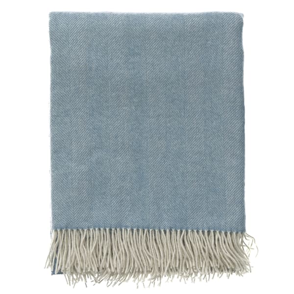 Plaid Herringbone Blue | Andrew Martin - vue principale | REMO-HOME
