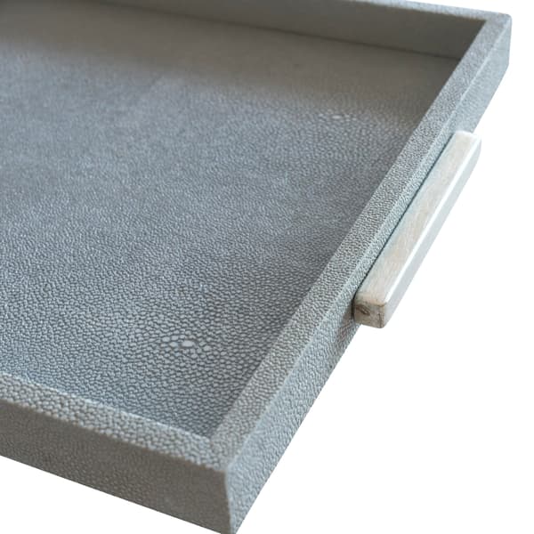 Objet décoratif Paulo Tray Grey Decorative | Andrew Martin - vue de détail | REMO-HOME