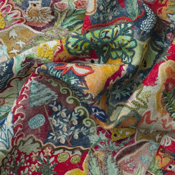 Tissu d'ameublement Forest Multi | Andrew Martin - vue principale | REMO-HOME