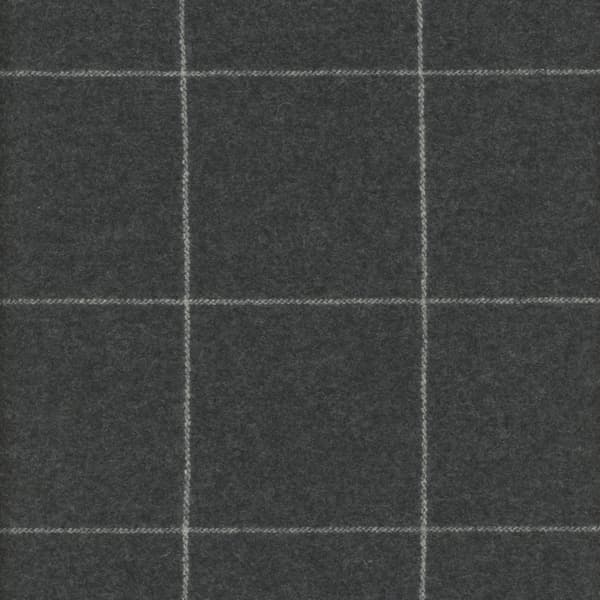 Tissu d'ameublement Wales Charcoal Cigarette and Match | Andrew Martin - vue principale | REMO-HOME