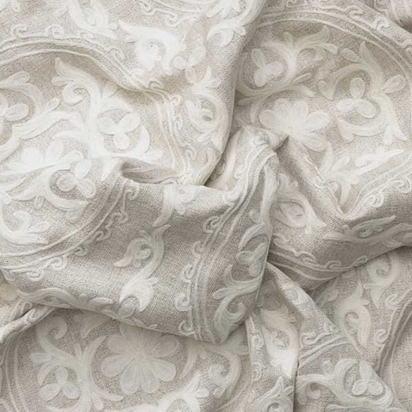 Tissu d'ameublement Yurt Ivory | Andrew Martin - vue principale | REMO-HOME