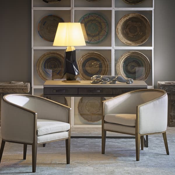 Lampe de table Bayliss Black | Andrew Martin - vue de détail | REMO-HOME
