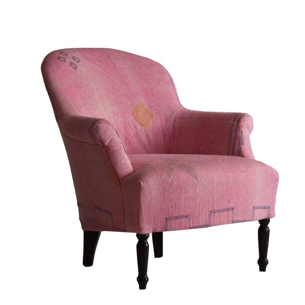 Fauteuil Victoria Moroccan Pink | Andrew Martin - vue principale | REMO-HOME