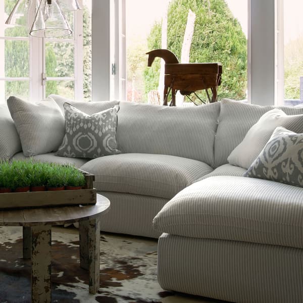 Tissu d'ameublement Savannah Storm | Andrew Martin - vue de détail | REMO-HOME