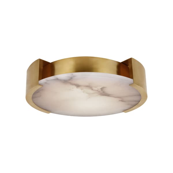 Plafonnier Melange Flush Brass Mount | Andrew Martin - vue de détail | REMO-HOME