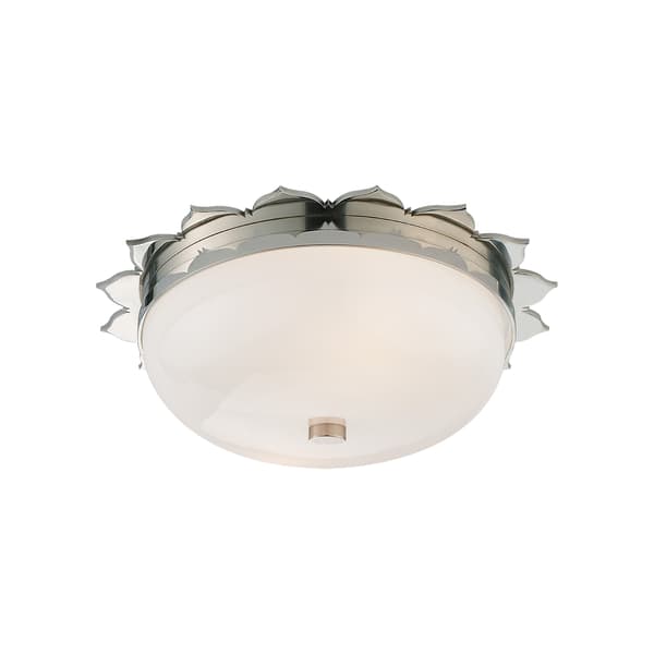 Plafonnier Rachel Flush Nickel | Andrew Martin - vue principale | REMO-HOME