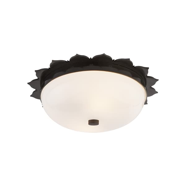 Plafonnier Rachel Flush Gunmetal | Andrew Martin - vue principale | REMO-HOME