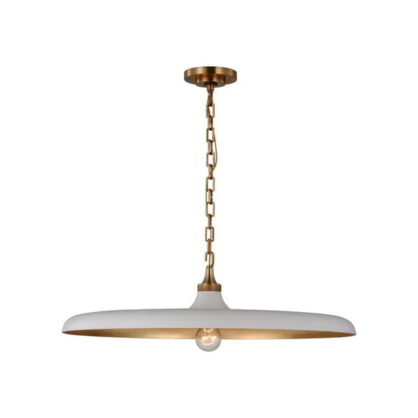 Plafonnier Piatto Brass Finition antique | Andrew Martin - vue d'ambiance | REMO-HOME
