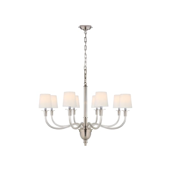 Plafonnier Vivian Chandelier Nickel | Andrew Martin - vue principale | REMO-HOME
