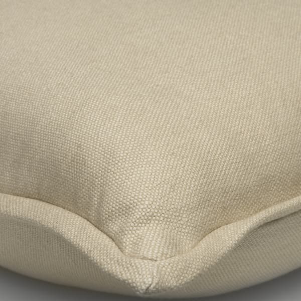 Coussin décoratif Rocco Ecru Plumes durables | Andrew Martin - vue de détail | REMO-HOME