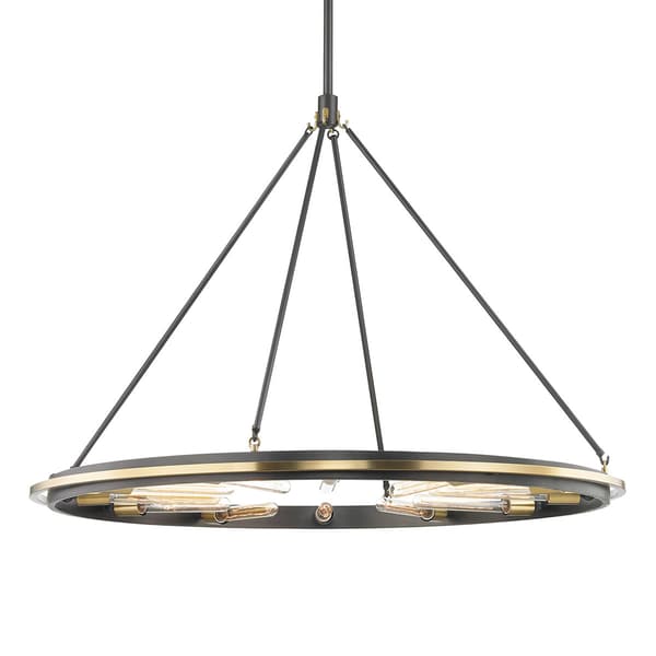 Plafonnier Chambers Bronze Chandelier | Andrew Martin - vue de détail | REMO-HOME