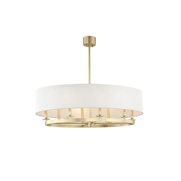 Plafonnier Durham Oval Brass | Andrew Martin - vue principale | REMO-HOME