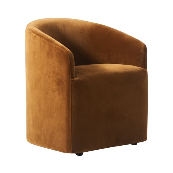 Chaise de salle à manger Alto Velvet Caramel | Andrew Martin - vue principale | REMO-HOME