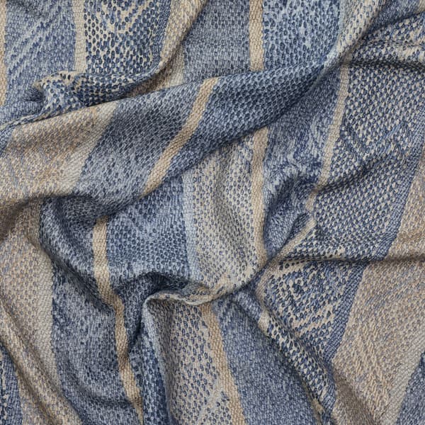 Tissu d'ameublement Isthmus Denim | Andrew Martin - vue de détail | REMO-HOME