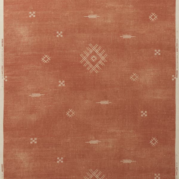 Tissu d'ameublement Jericho Brick | Andrew Martin - vue principale | REMO-HOME