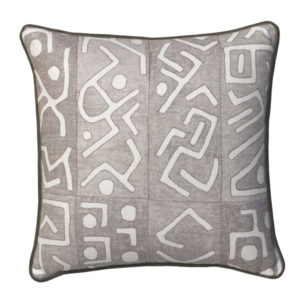 Coussin décoratif Ashanti Smoke Plumes durables | Andrew Martin - vue principale | REMO-HOME