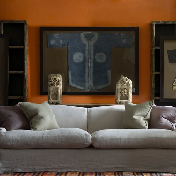 Coussin décoratif Rocco Sage Plumes durables | Andrew Martin - vue de détail | REMO-HOME
