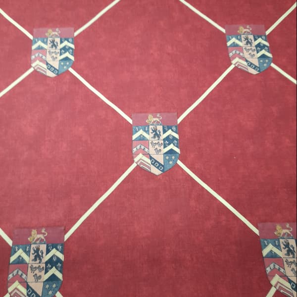 Tissu d'ameublement Ancestor Red | Andrew Martin - vue principale | REMO-HOME