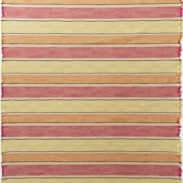 Tissu d'ameublement Santorini Lime Rose | Andrew Martin - vue principale | REMO-HOME
