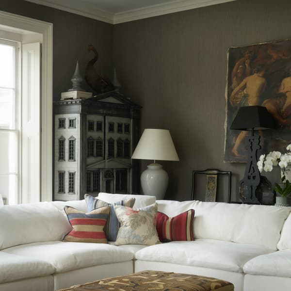 Coussin décoratif Portscatho Plume Plumes durables | Andrew Martin - vue de détail | REMO-HOME