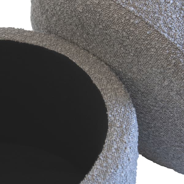 Pouf et tabouret Tondu Pebble | Andrew Martin - vue de détail | REMO-HOME