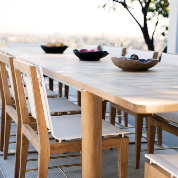 Mobilier d'extérieur Byron Extensible | Andrew Martin - vue de détail | REMO-HOME