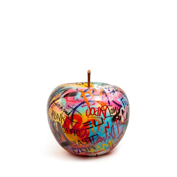 Sculpture décorative Apple Graffiti S | Andrew Martin - vue principale | REMO-HOME