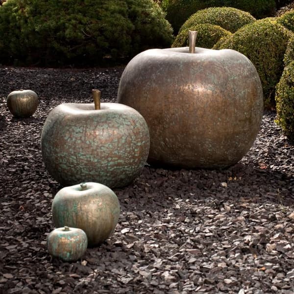 Sculpture décorative Apple - Cast Bronze () | Andrew Martin - vue principale | REMO-HOME