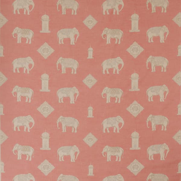 Tissu d'ameublement Bolo Pink | Andrew Martin - vue principale | REMO-HOME