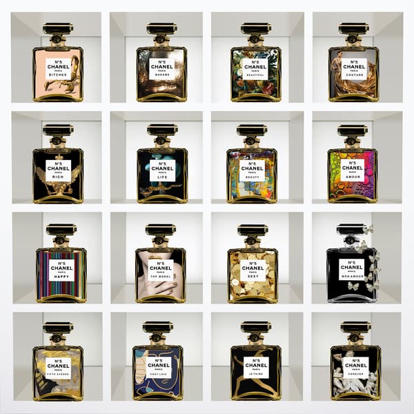 Œuvre d'art sur plexiglas Scent Of Life II | Andrew Martin - vue principale | REMO-HOME