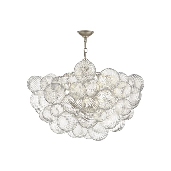 Plafonnier Talia Chandelier Silver | Andrew Martin - vue de détail | REMO-HOME