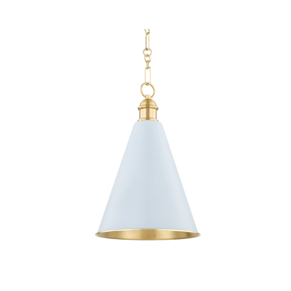 Plafonnier Fenimore Soft Blue | Andrew Martin - vue principale | REMO-HOME
