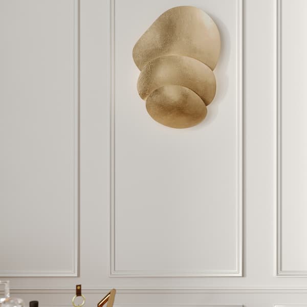 Applique murale Akemi Vintage Gold Leaf | Andrew Martin - vue de détail | REMO-HOME