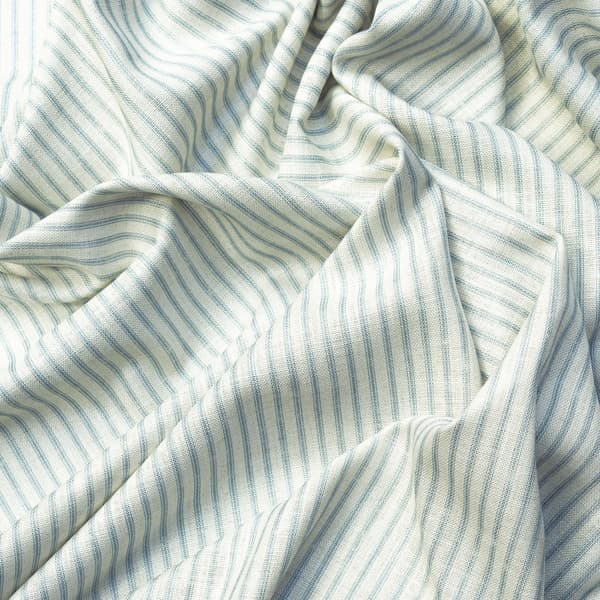 Tissu d'ameublement Picket Sky | Andrew Martin - vue de détail | REMO-HOME