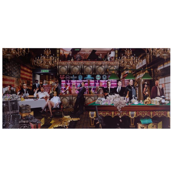 Photographie d'art Gangster Reunion 200X100 - Plexiglass | Andrew M... - vue principale | REMO-HOME