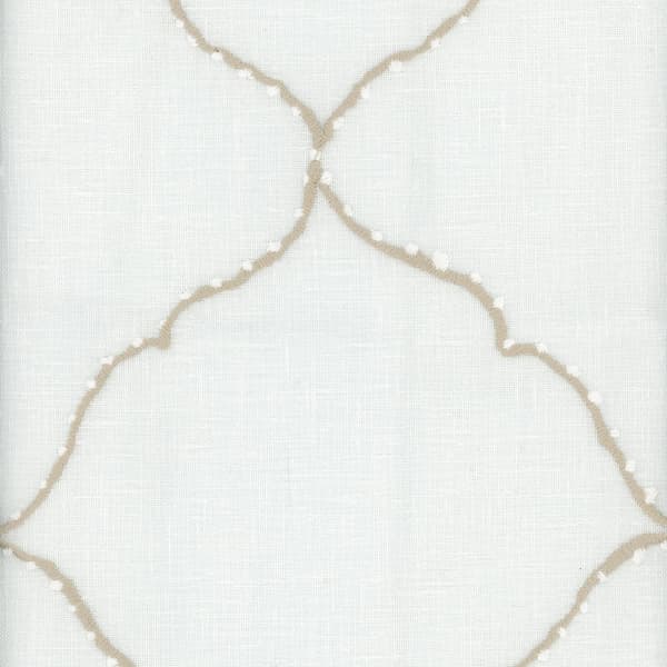 Tissu d'ameublement Gillnet Natural | Andrew Martin - vue principale | REMO-HOME