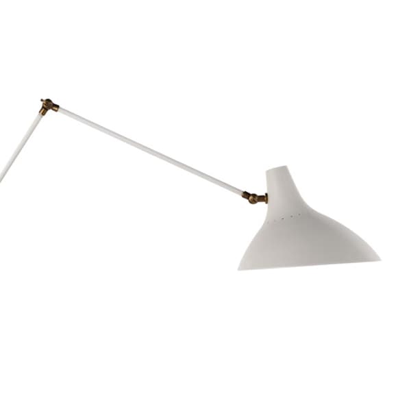 Lampadaire Charlton White | Andrew Martin - vue de détail | REMO-HOME